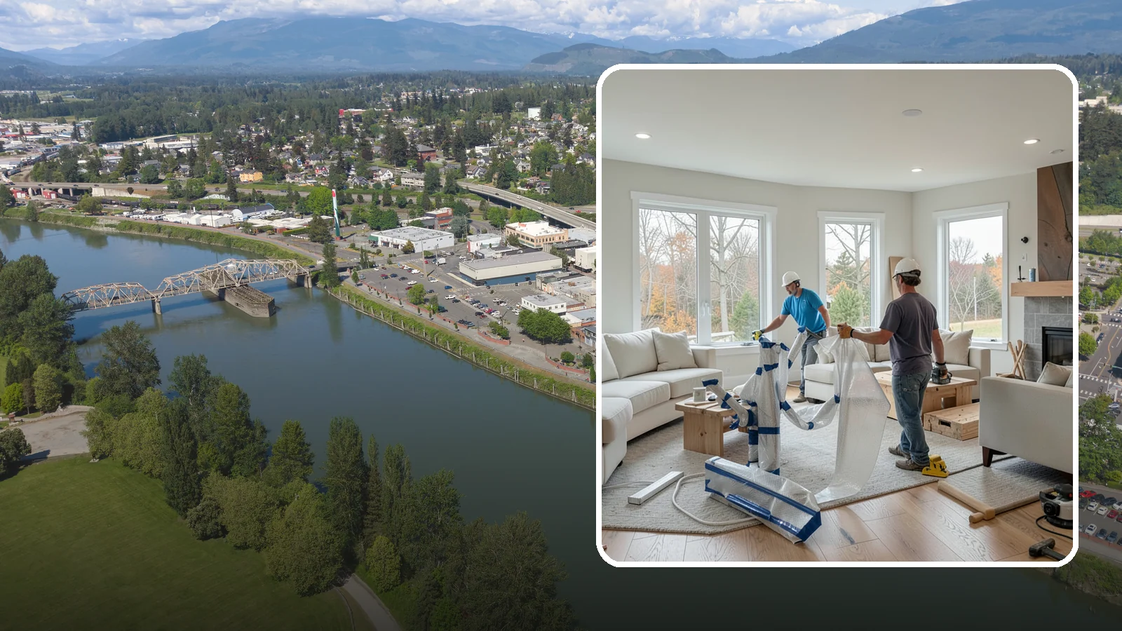 Room Reconfiguration in Mount Vernon, Skagit County, WA - Reworking interior layouts to make rooms function better for how your household actually lives.