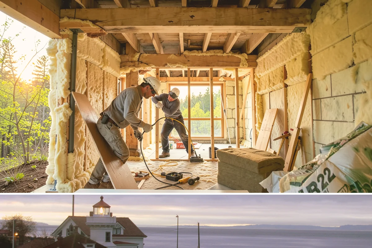 Room Reconfiguration in Mukilteo, Snohomish County, WA - Reconfiguration work runs year-round indoors, though larger structural changes coordinate more smoothly in drier months.