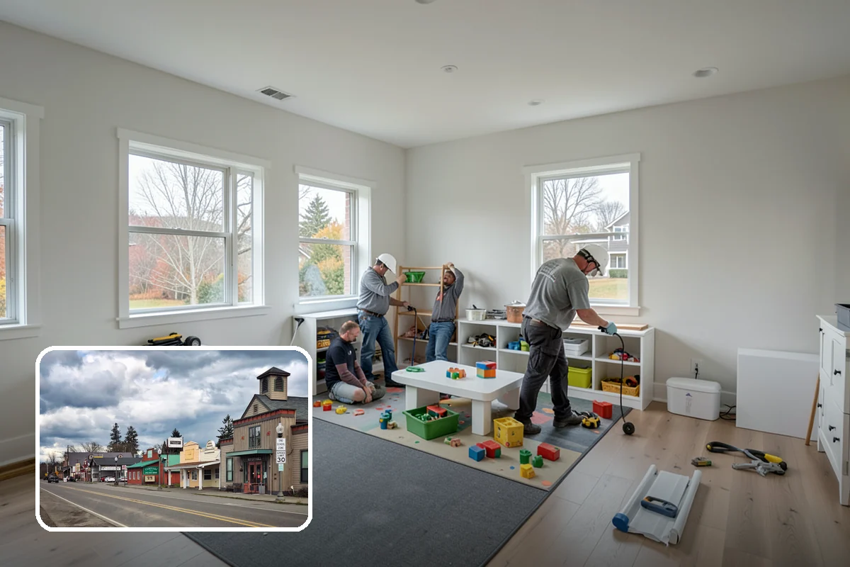 Room Reconfiguration in Roy, Pierce County, WA - Improves flow and function within your footprint