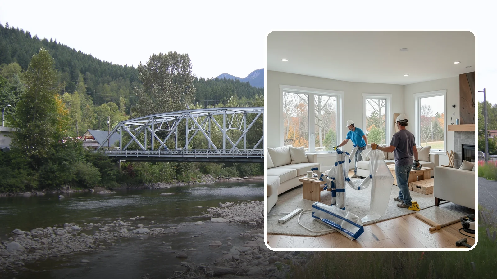 Room Reconfiguration in Skykomish, King County, WA - Reworking interior layouts to make rooms function better for how your household actually lives.