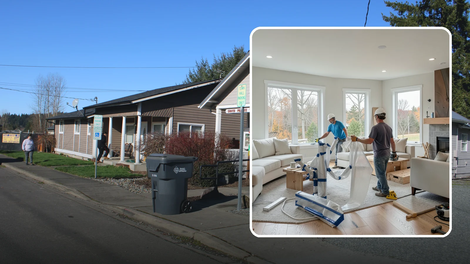 Room Reconfiguration in South Prairie, Pierce County, WA - Reworking interior layouts to make rooms function better for how your household actually lives.