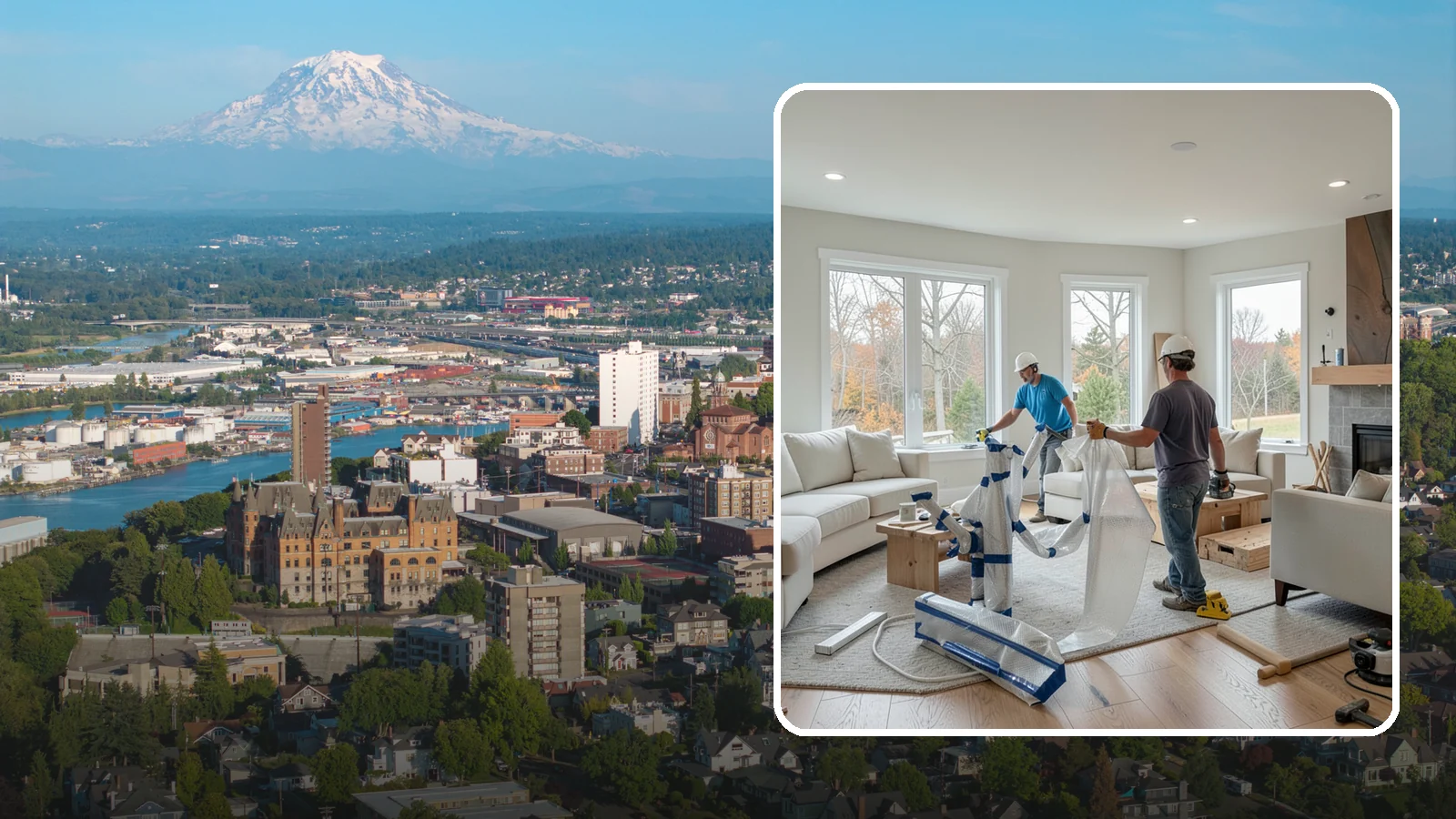 Room Reconfiguration in Tacoma, Pierce County, WA - Reworking interior layouts to make rooms function better for how your household actually lives.