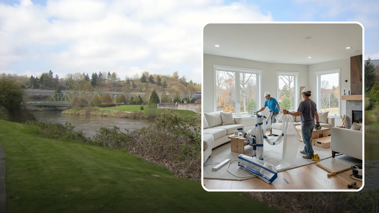 Room Reconfiguration in Tukwila, King County, WA - Reworking interior layouts to make rooms function better for how your household actually lives.