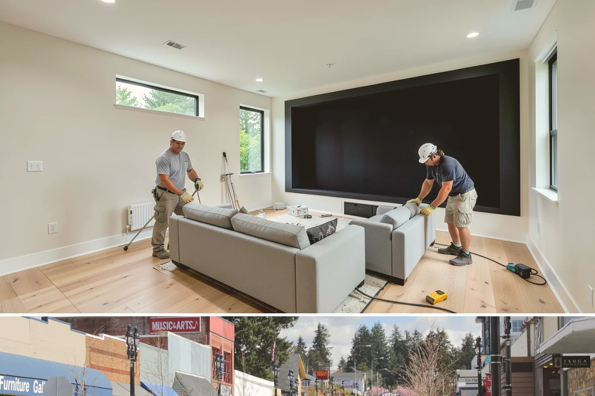 Rough-In Plumbing in Bothell, King County, WA - Rough-in work happens indoors and can proceed year-round, though pairing it with dry-season framing keeps the overall project on...