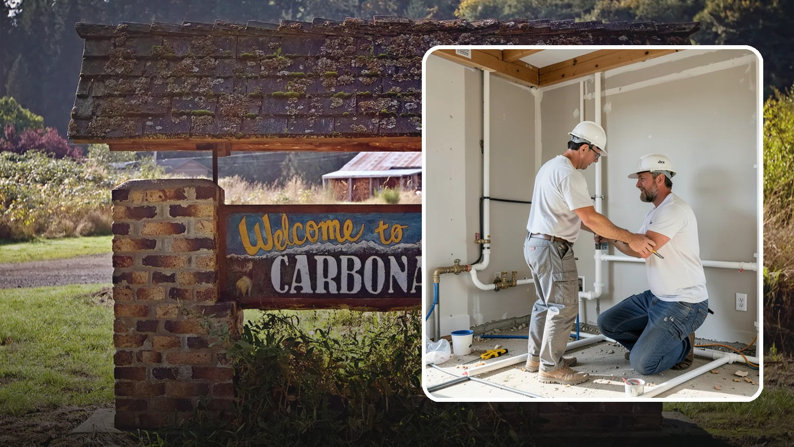 Rough-In Plumbing in Carbonado, Pierce County, WA - We install the supply, drain, waste, and vent lines behind your walls before insulation and drywall go up on a remodel or...