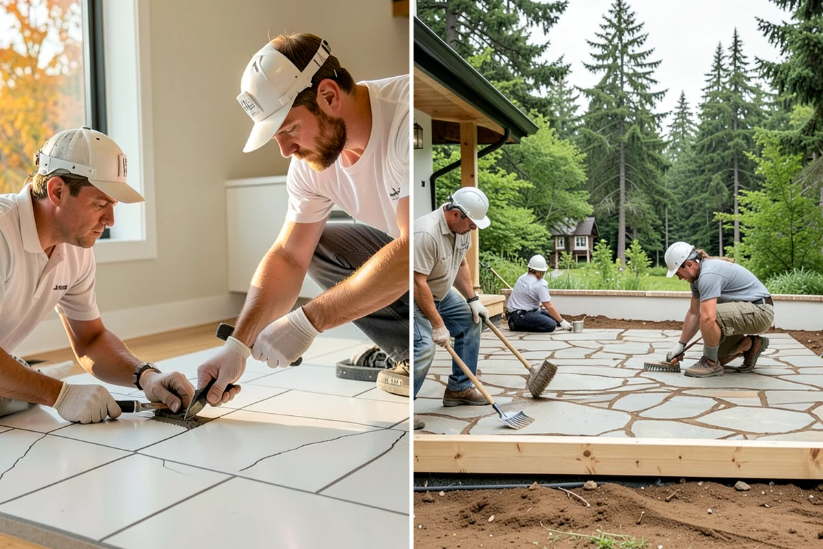 Rough-In Plumbing in DuPont, Pierce County, WA - Review your remodel or addition plans and confirm fixture locations on-site