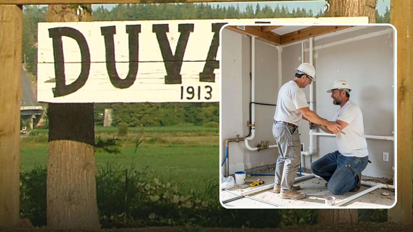 Rough-In Plumbing in Duvall, King County, WA - We install the supply, drain, waste, and vent lines behind your walls before insulation and drywall go up on a remodel or...