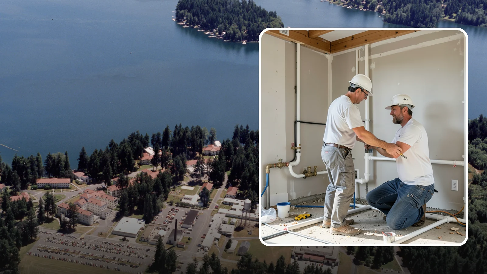Rough-In Plumbing in Lakewood, Pierce County, WA - We install the supply, drain, waste, and vent lines behind your walls before insulation and drywall go up on a remodel or...