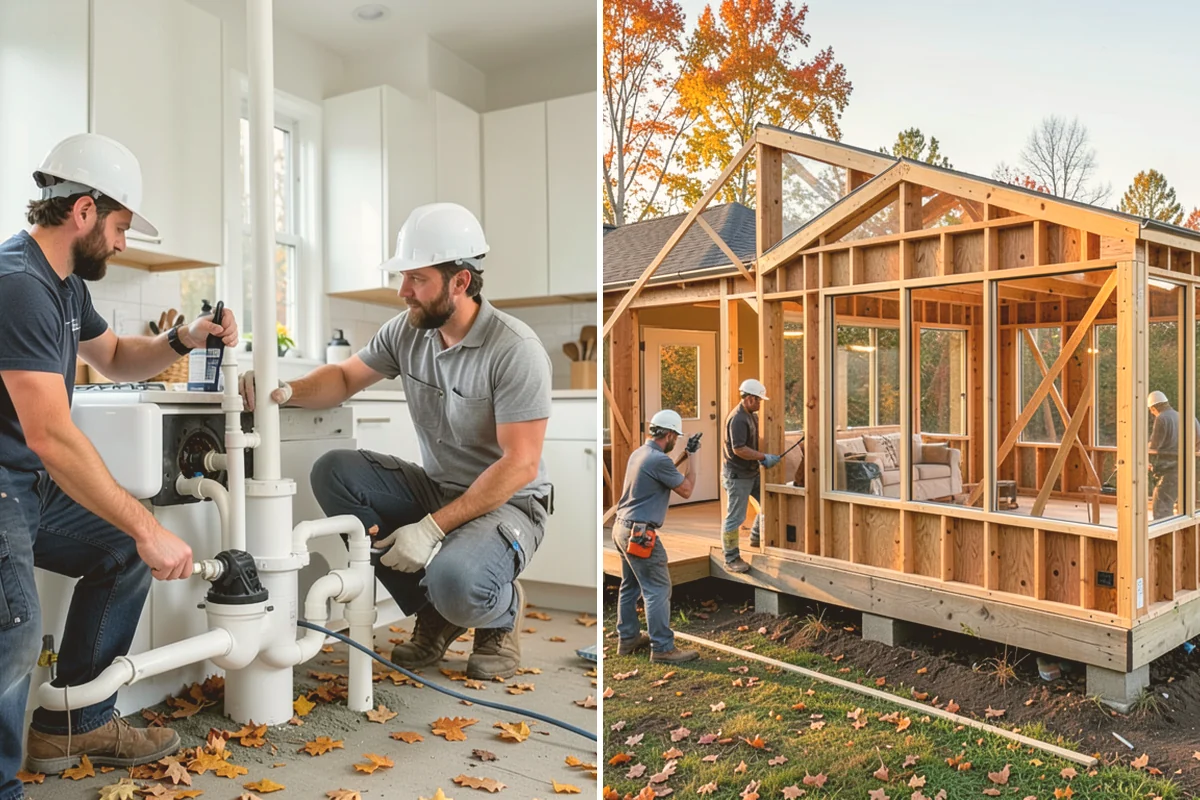 Rough-In Plumbing in Milton, King County, WA - Review your remodel or addition plans and confirm fixture locations on-site