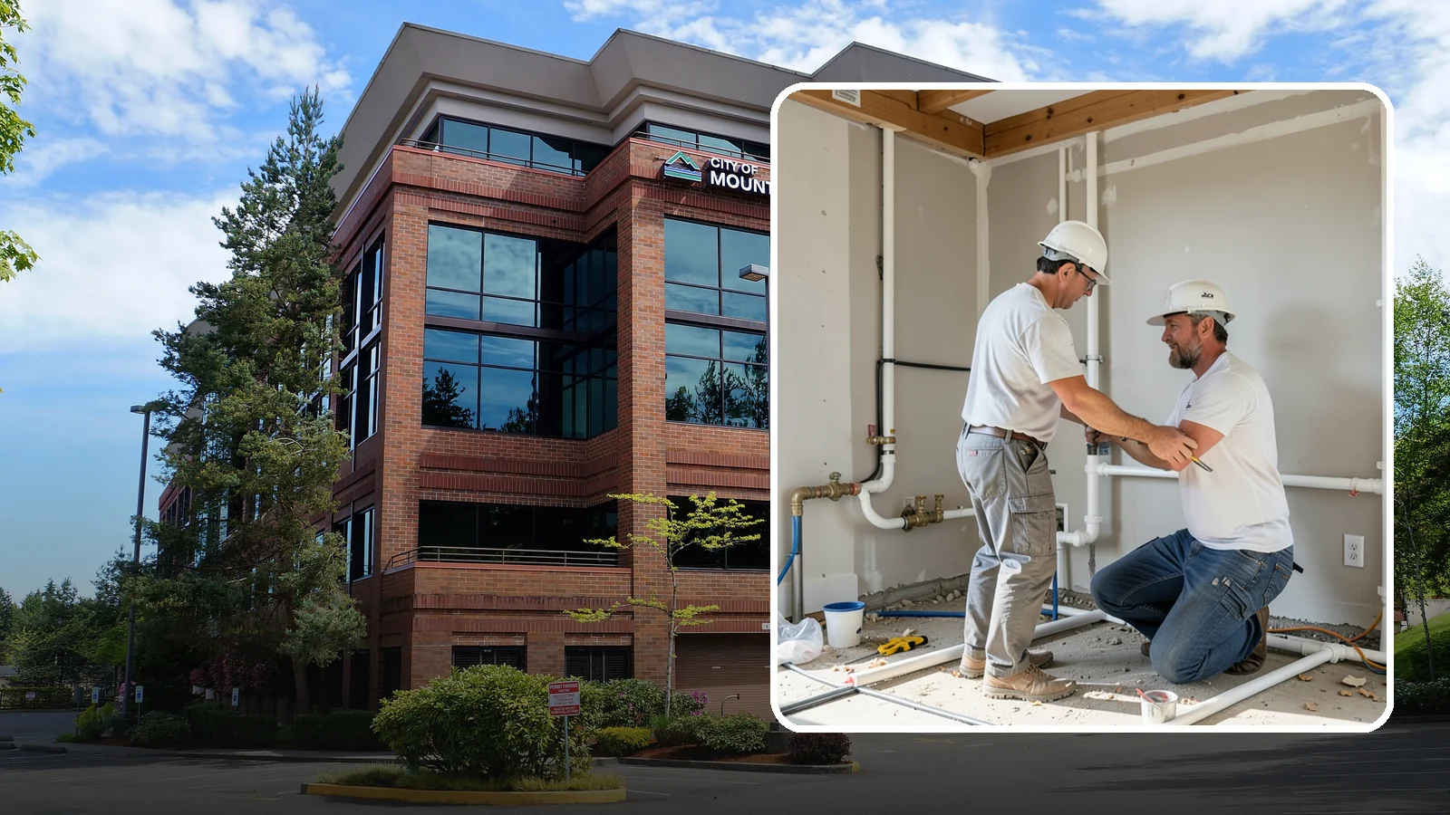 Rough-In Plumbing in Mountlake Terrace, Snohomish County, WA - We install the supply, drain, waste, and vent lines behind your walls before insulation and drywall go up on a remodel or...