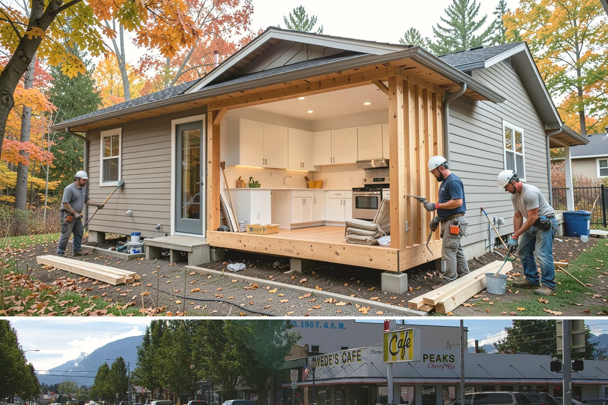 Rough-In Plumbing in North Bend, King County, WA - Rough-in work happens indoors and can proceed year-round, though pairing it with dry-season framing keeps the overall project on...
