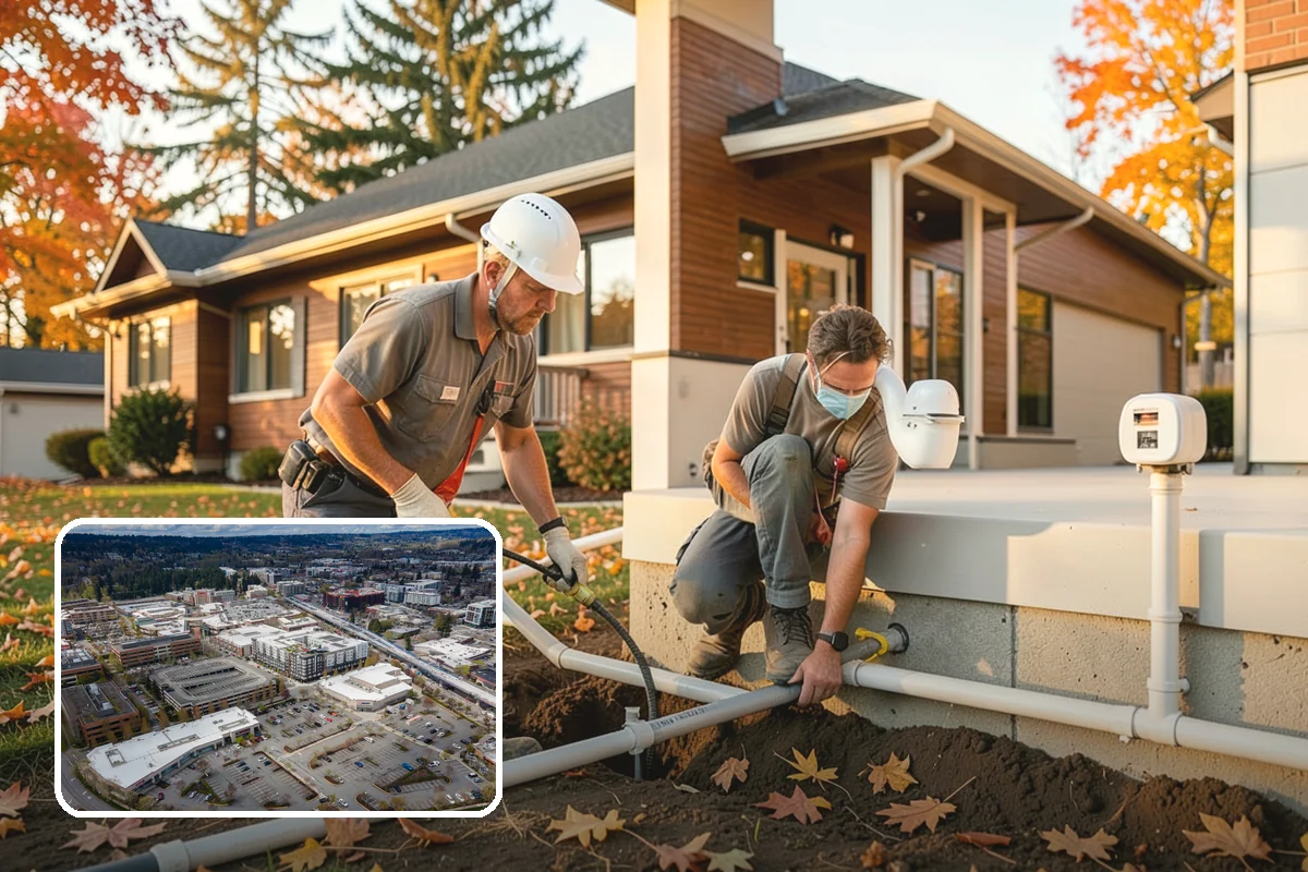 Rough-In Plumbing in Redmond, King County, WA - Fixtures that drain and vent correctly the first time