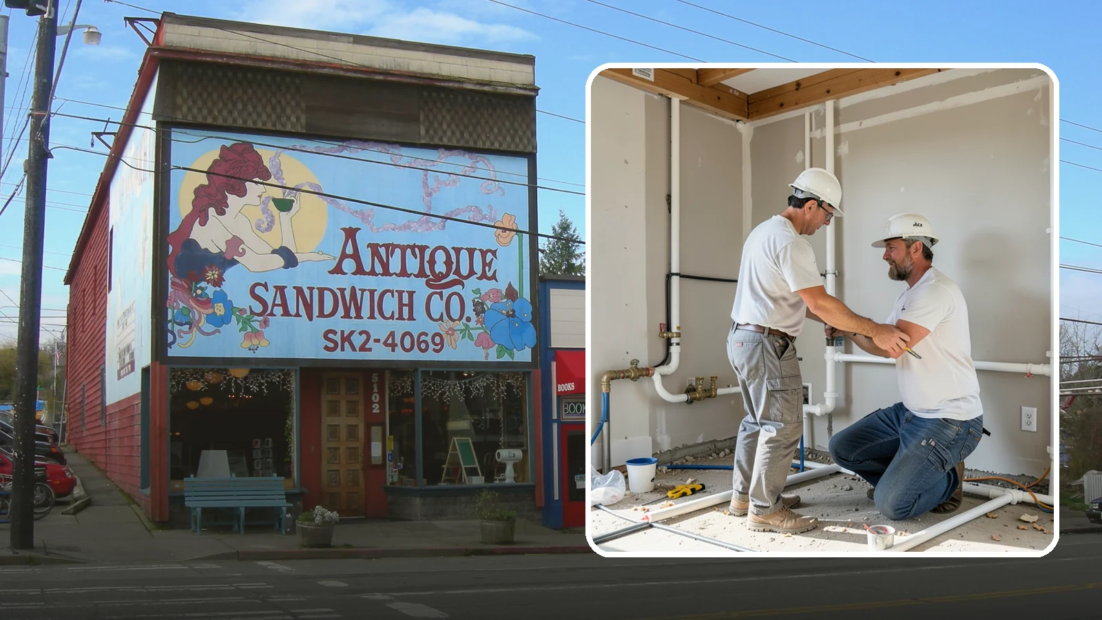Rough-In Plumbing in Ruston, Pierce County, WA - We install the supply, drain, waste, and vent lines behind your walls before insulation and drywall go up on a remodel or...