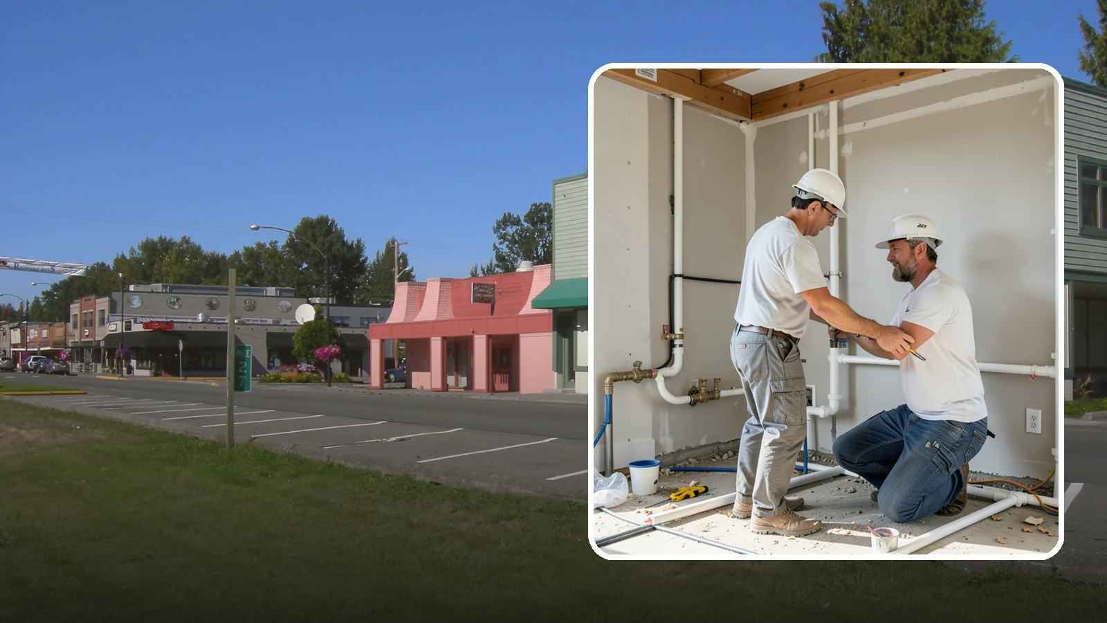 Rough-In Plumbing in Snoqualmie, King County, WA - We install the supply, drain, waste, and vent lines behind your walls before insulation and drywall go up on a remodel or...
