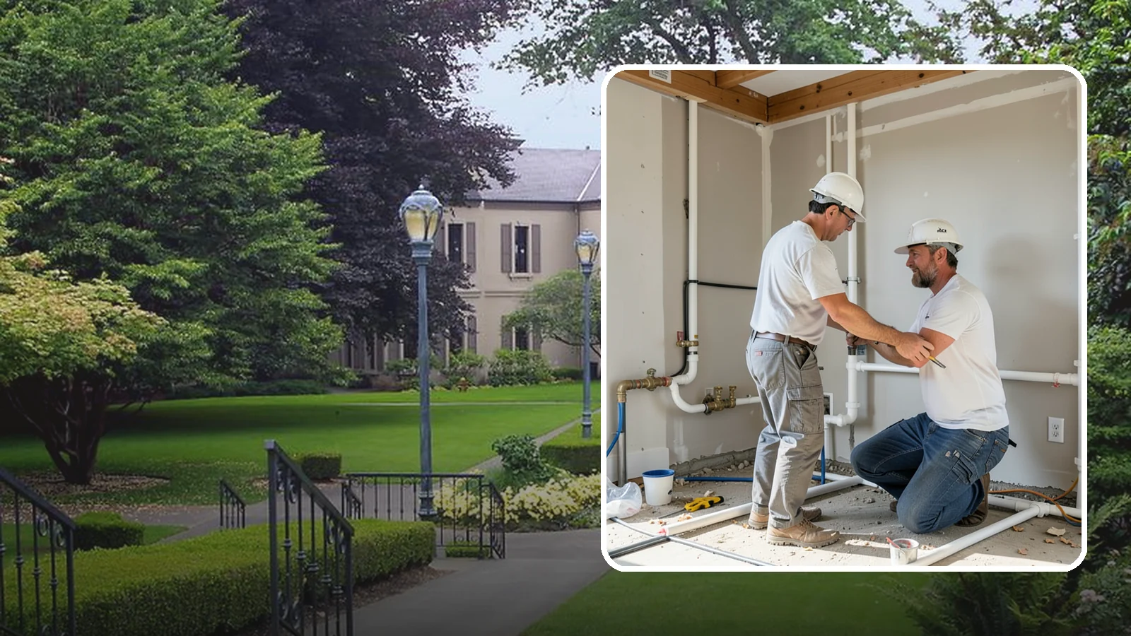 Rough-In Plumbing in Woodinville, King County, WA - We install the supply, drain, waste, and vent lines behind your walls before insulation and drywall go up on a remodel or...