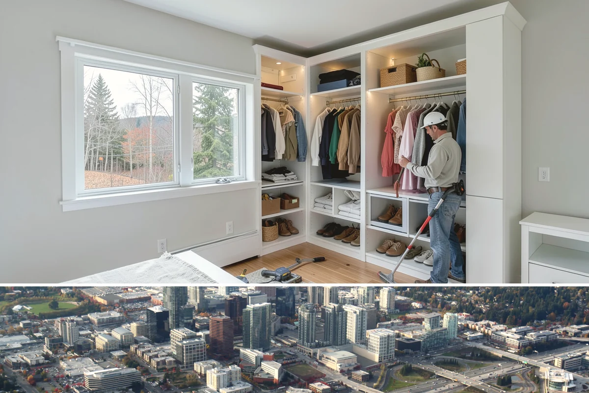 Sauna Construction in Bellevue, King County, WA - Saunas can be built any time of year and are especially welcome heading into the cold, damp winter.