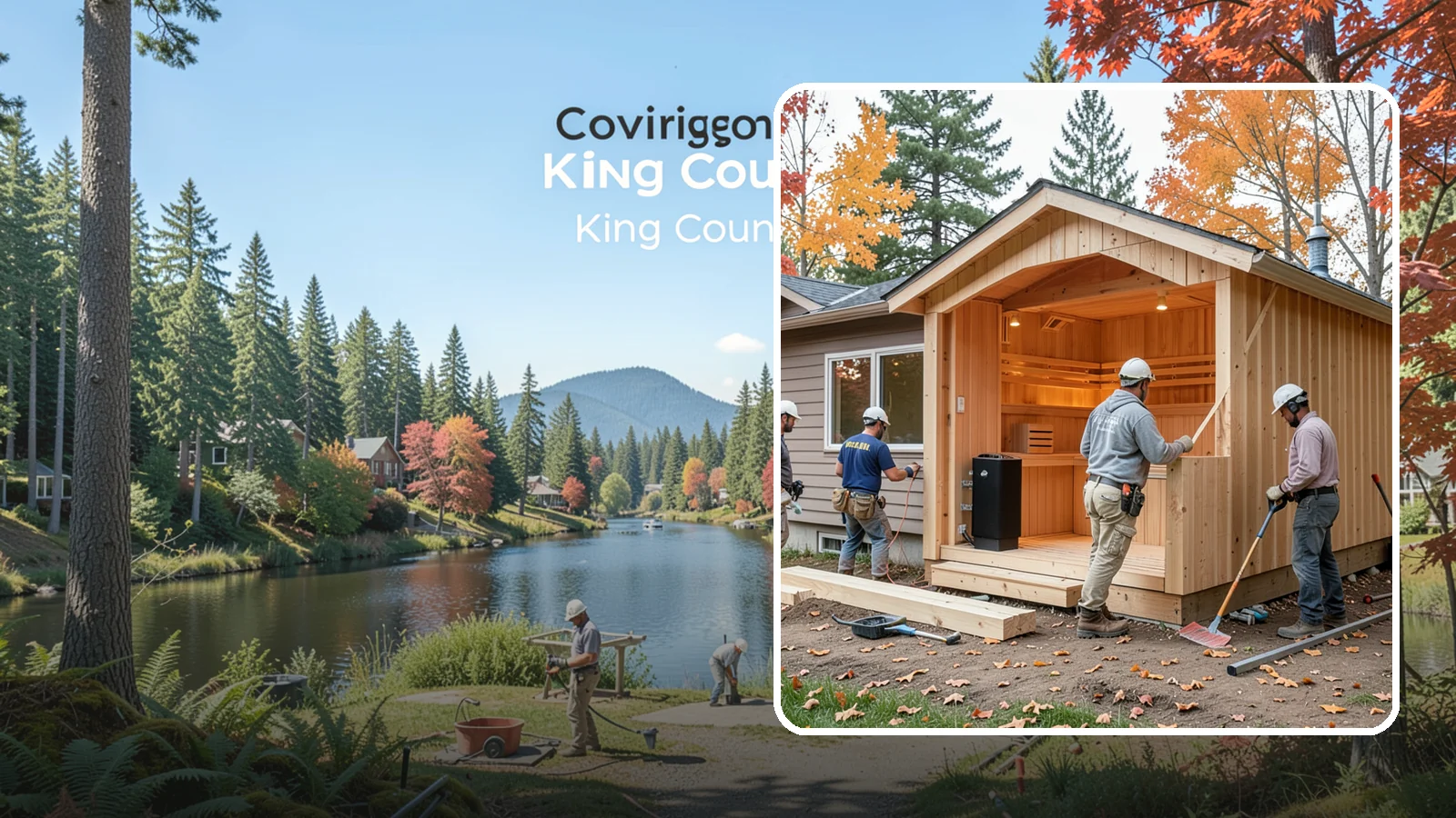 Sauna Construction in Covington, King County, WA - We build home saunas engineered to handle intense heat and moisture safely for years.