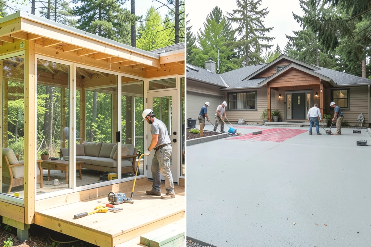 Sauna Construction in Covington, King County, WA - We assess the location, power, and ventilation options