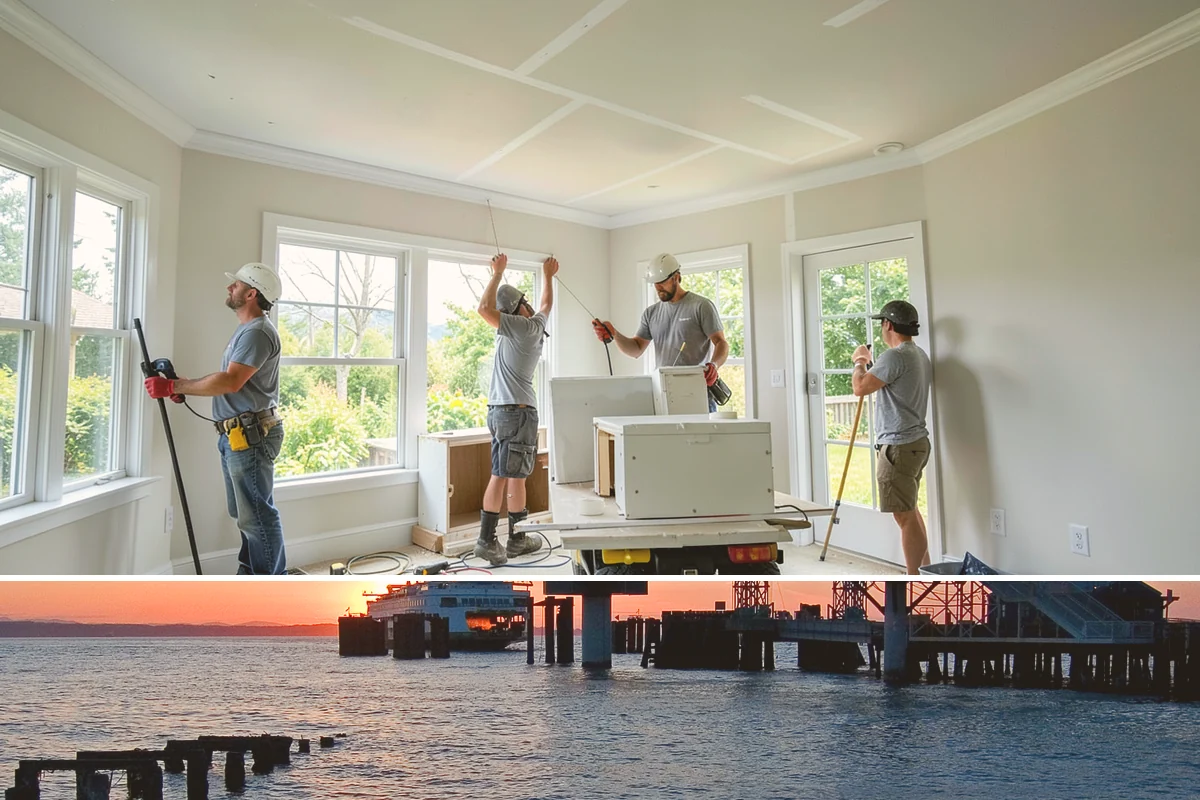 Sauna Construction in Edmonds, Snohomish County, WA - Saunas can be built any time of year and are especially welcome heading into the cold, damp winter.