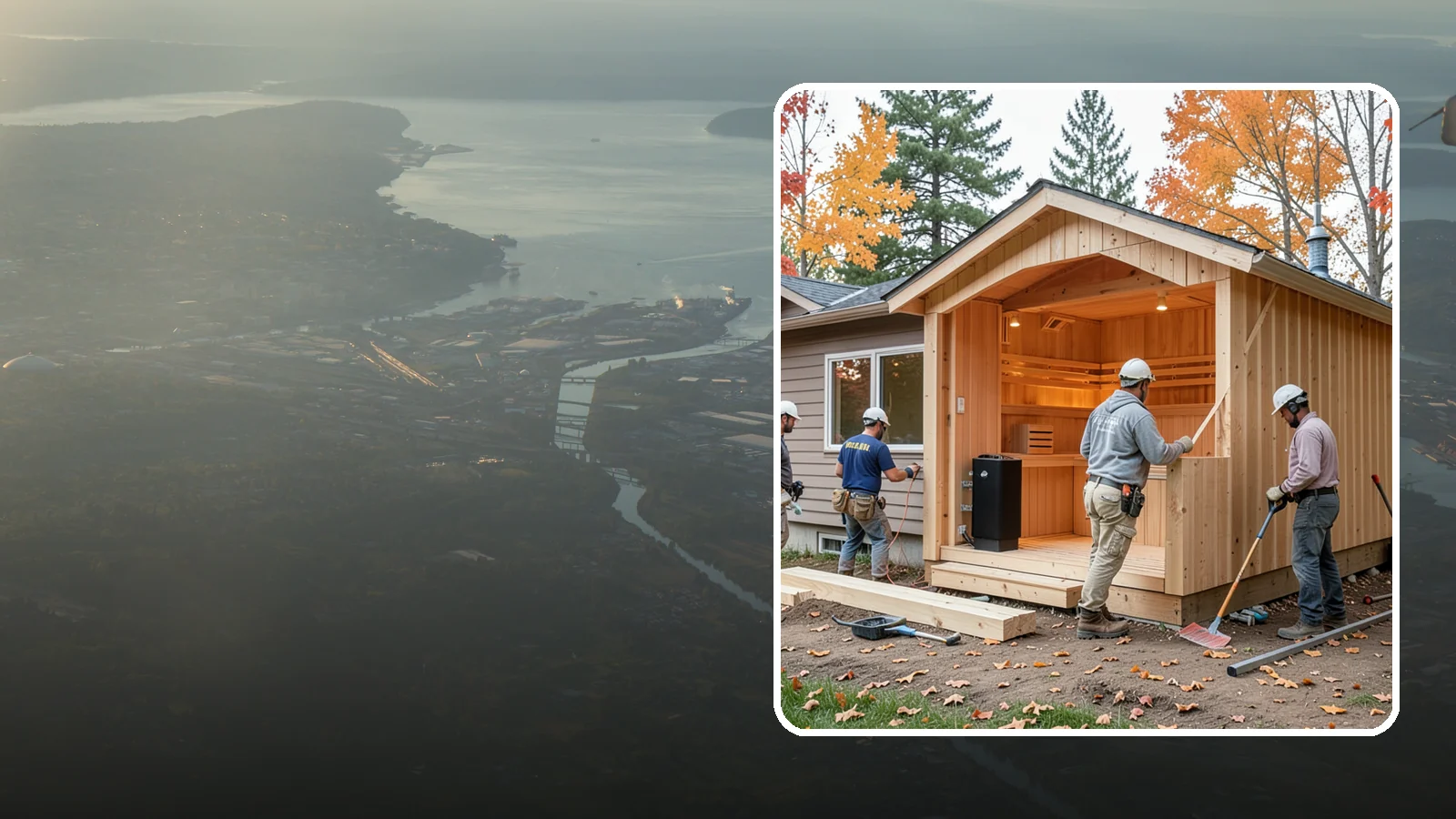 Sauna Construction in Fife, Pierce County, WA - We build home saunas engineered to handle intense heat and moisture safely for years.