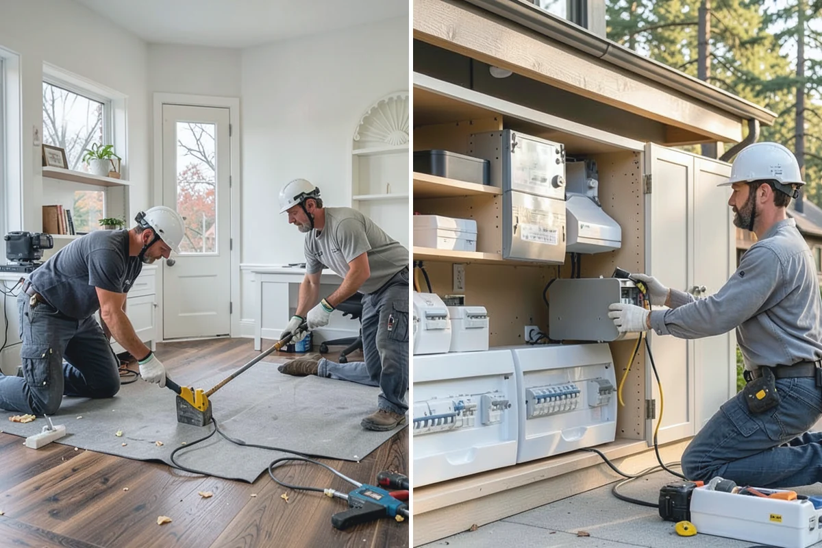 Sauna Construction in Hamilton, Skagit County, WA - We assess the location, power, and ventilation options
