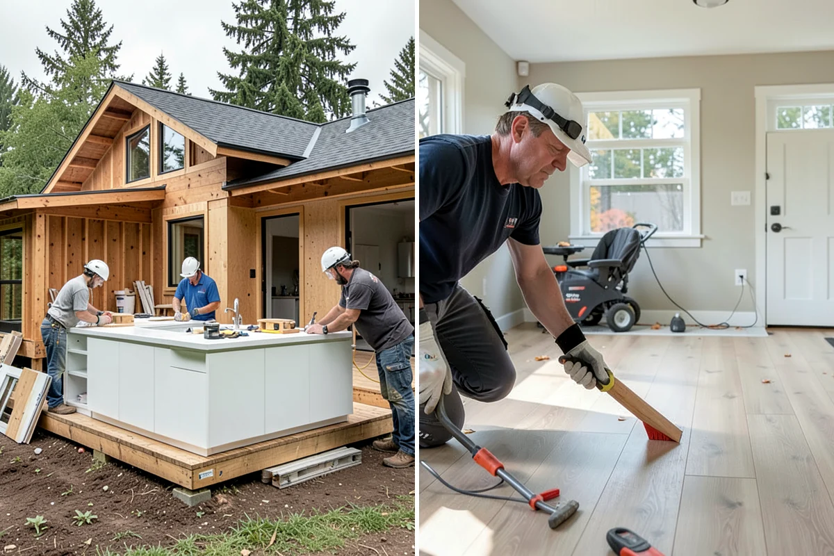 Sauna Construction in Hunts Point, King County, WA - We assess the location, power, and ventilation options