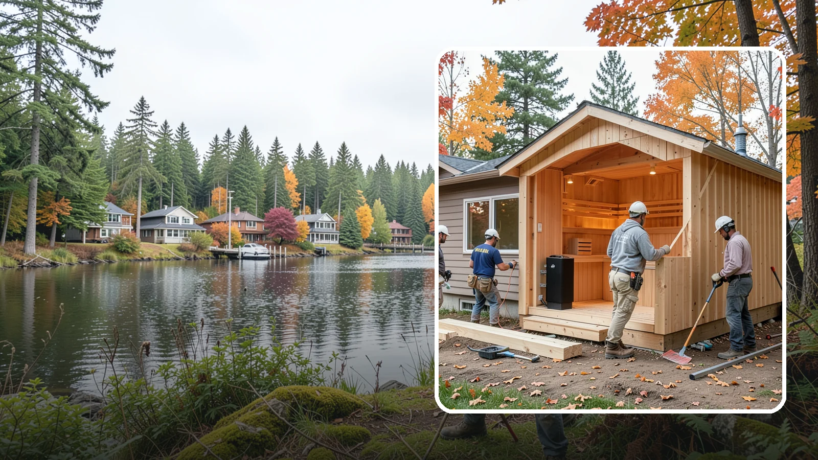Sauna Construction in La Conner, Skagit County, WA - We build home saunas engineered to handle intense heat and moisture safely for years.