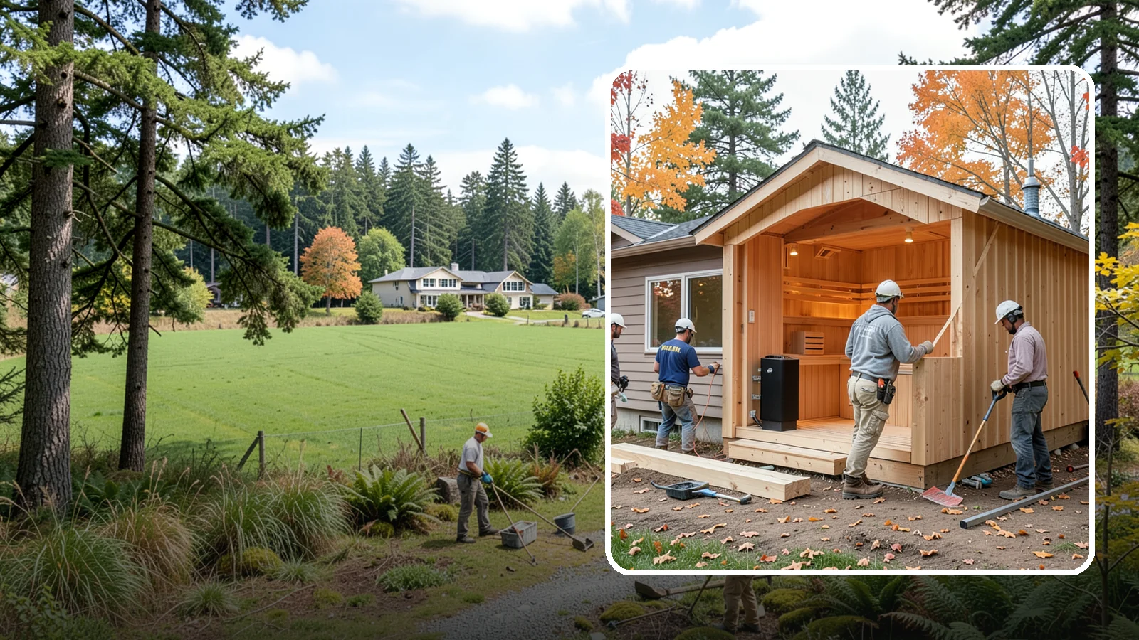 Sauna Construction in Lyman, Skagit County, WA - We build home saunas engineered to handle intense heat and moisture safely for years.