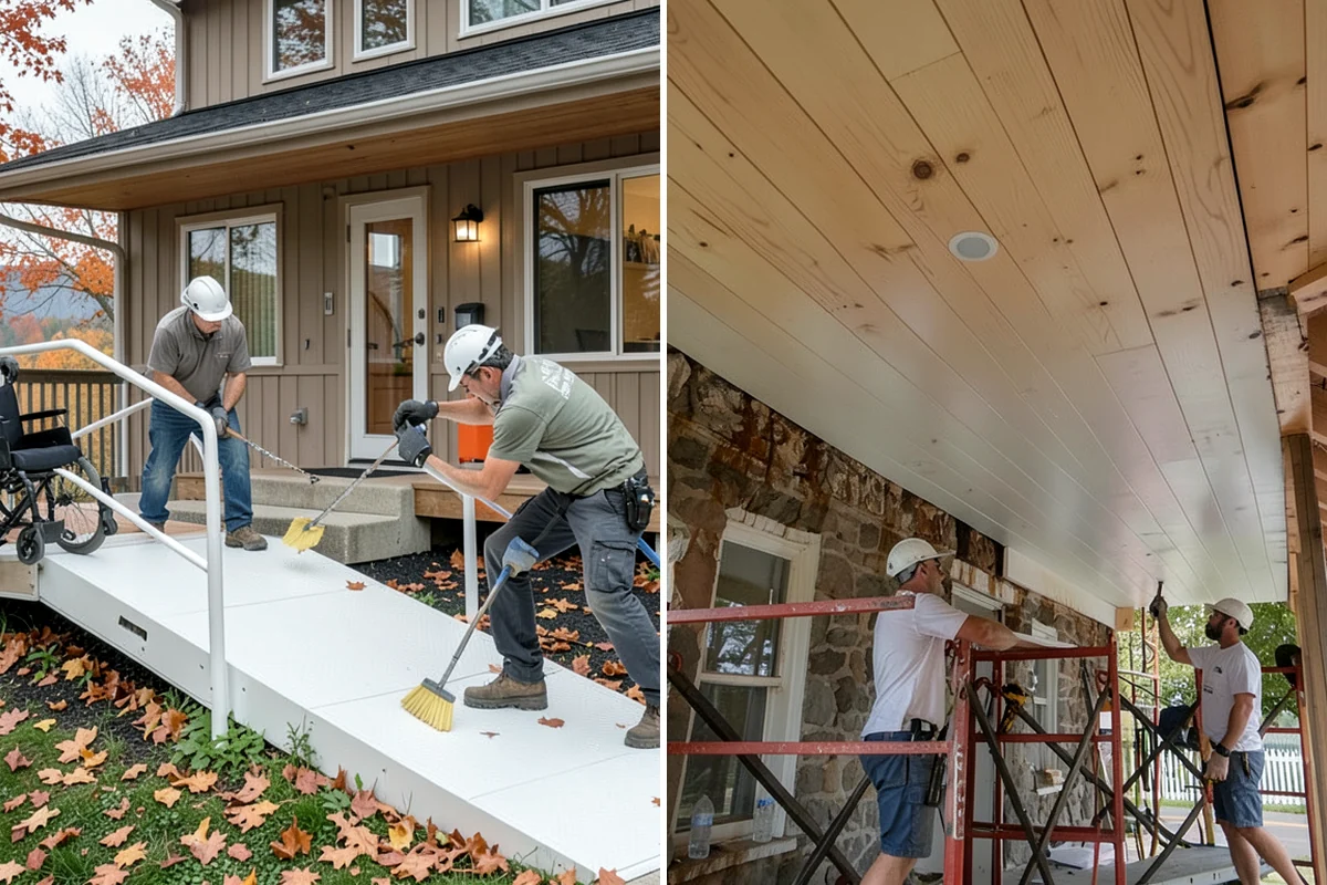 Sauna Construction in Maple Valley, King County, WA - We assess the location, power, and ventilation options