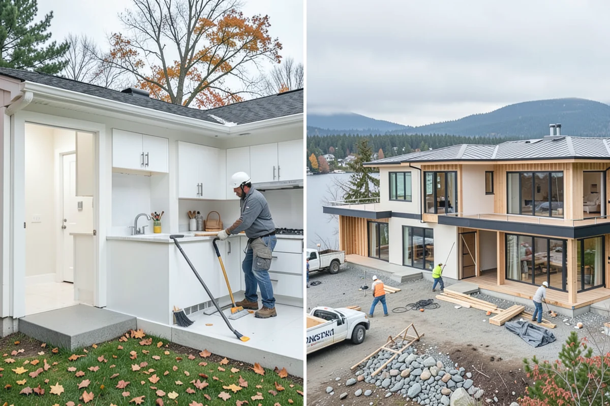 Sauna Construction in Medina, King County, WA - We assess the location, power, and ventilation options