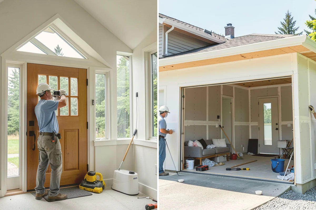 Sauna Construction in Milton, King County, WA - We assess the location, power, and ventilation options