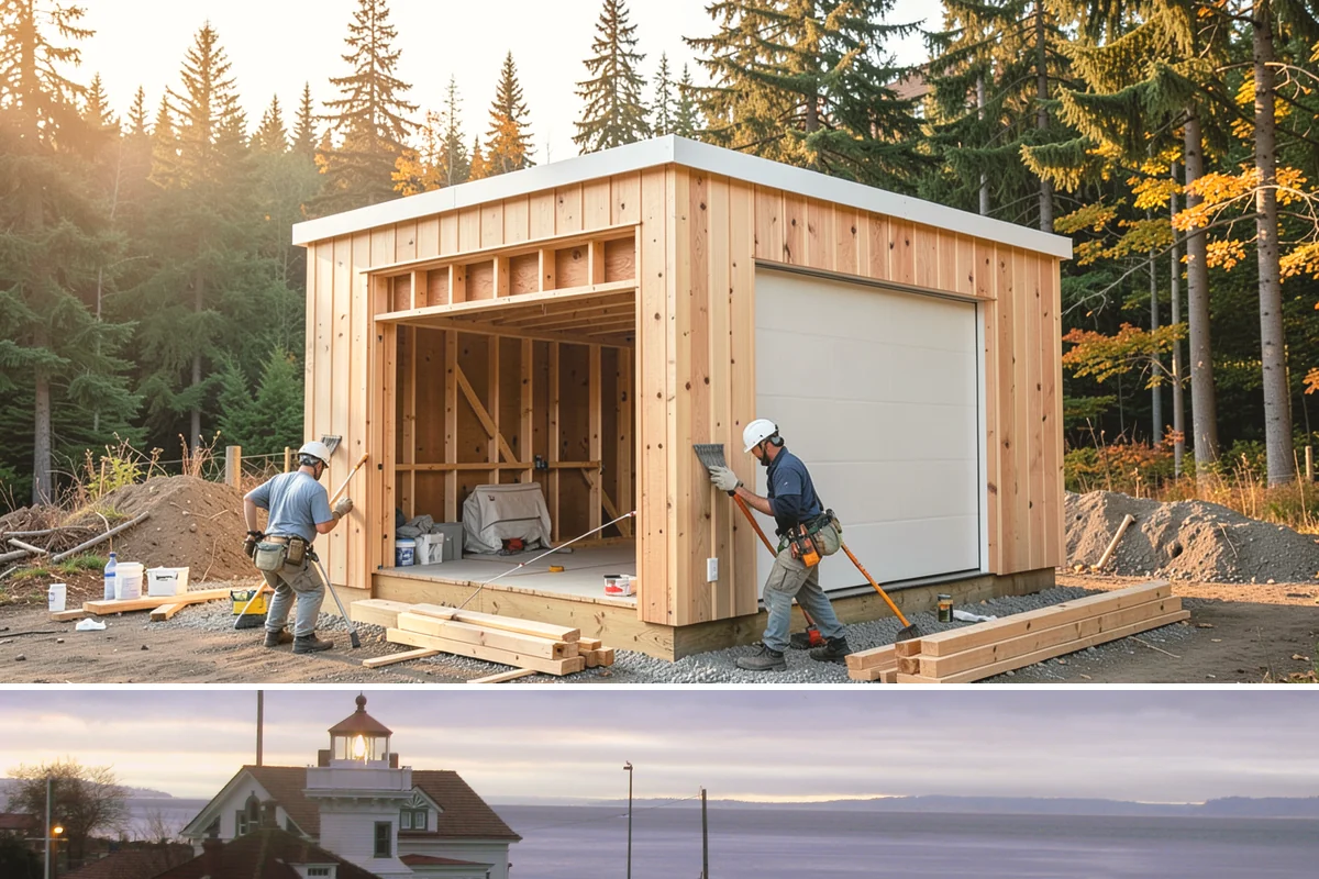 Sauna Construction in Mukilteo, Snohomish County, WA - Saunas can be built any time of year and are especially welcome heading into the cold, damp winter.