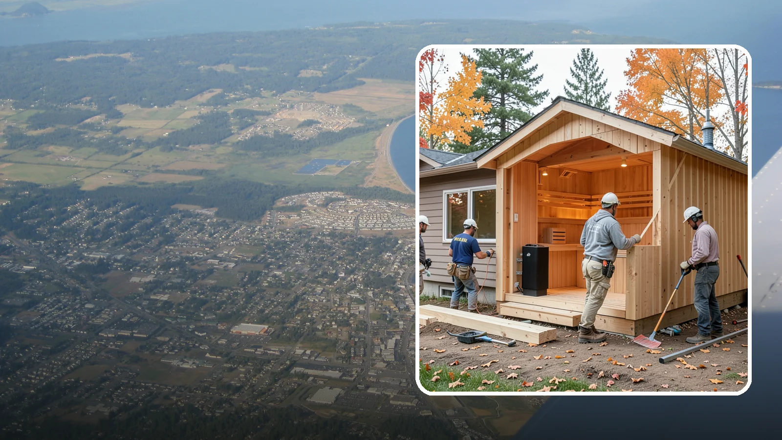 Sauna Construction in Oak Harbor, Island County, WA - We build home saunas engineered to handle intense heat and moisture safely for years.