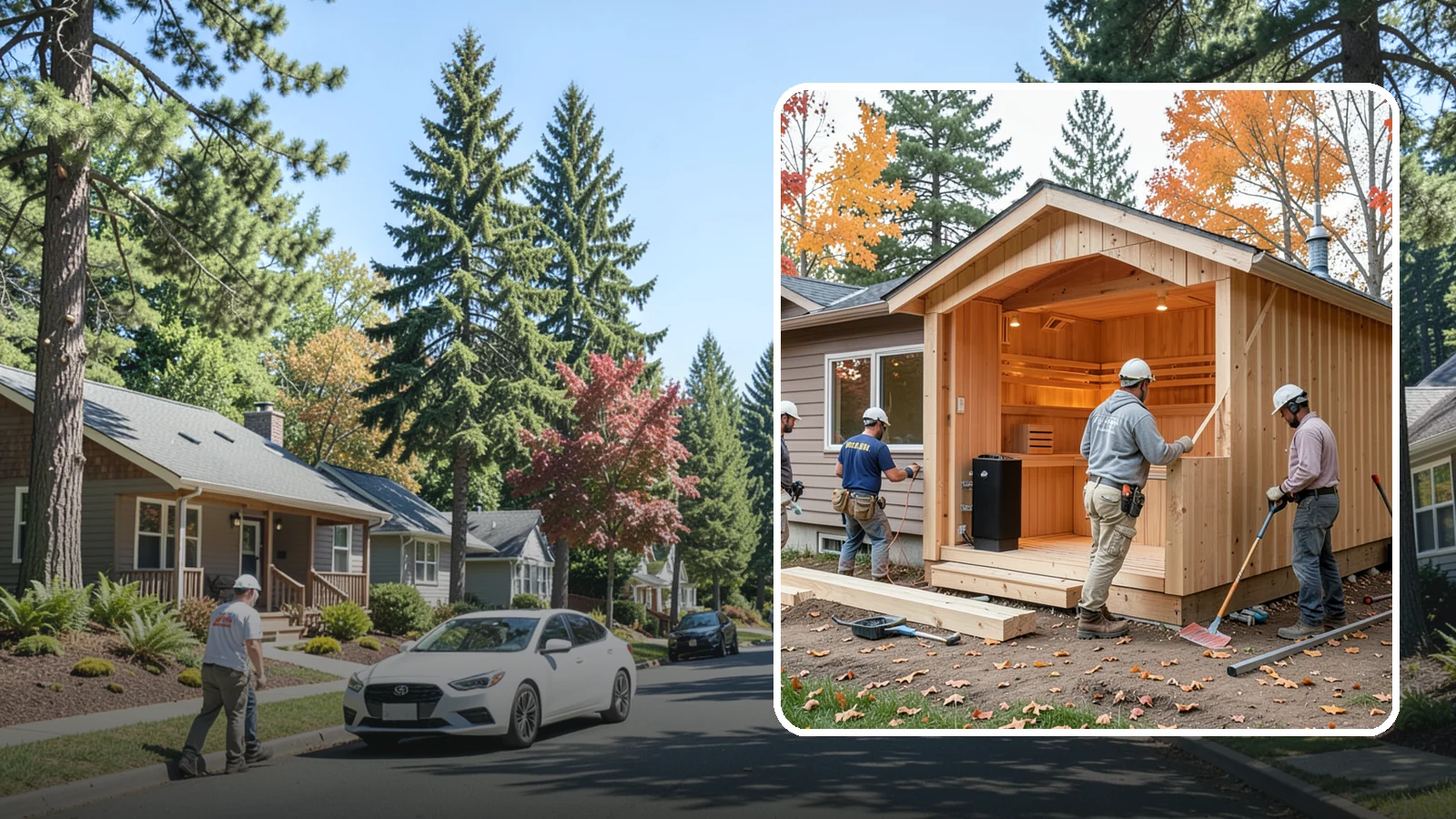 Sauna Construction in Orting, Pierce County, WA - We build home saunas engineered to handle intense heat and moisture safely for years.