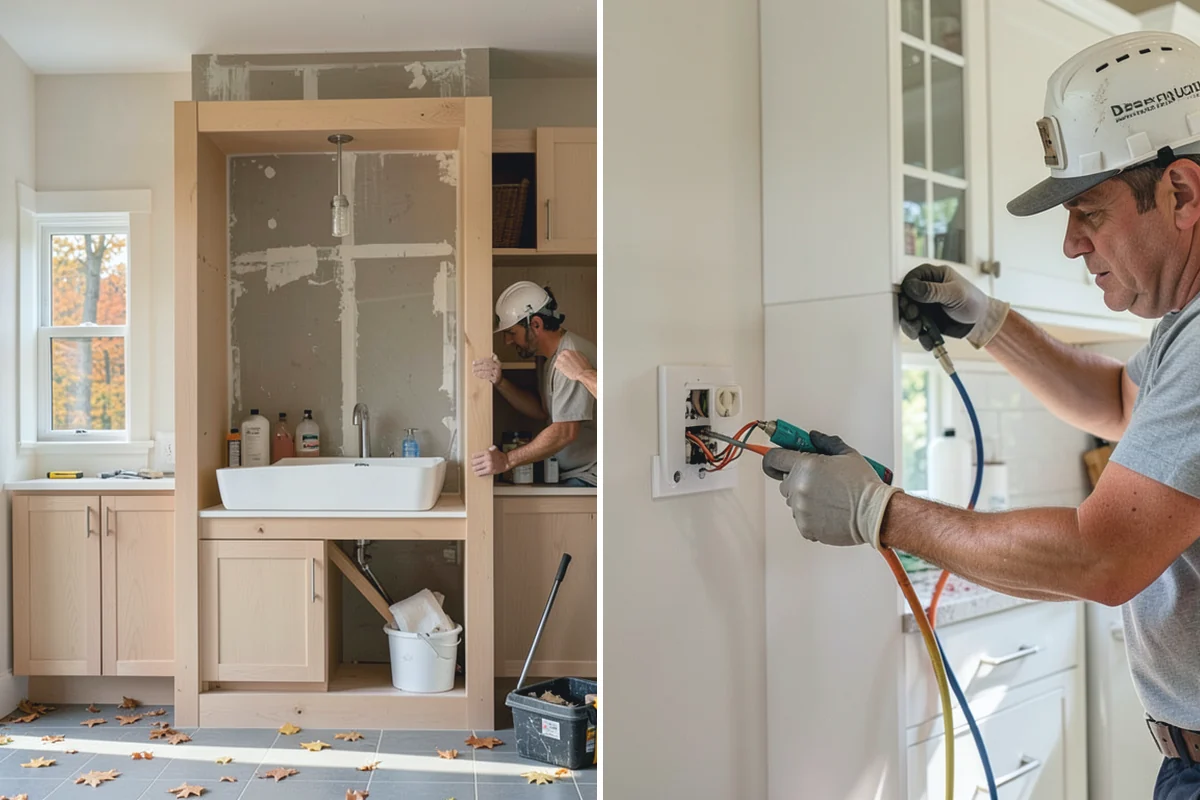 Sauna Construction in Redmond, King County, WA - We assess the location, power, and ventilation options