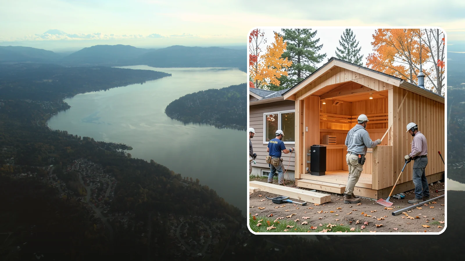 Sauna Construction in Sammamish, King County, WA - We build home saunas engineered to handle intense heat and moisture safely for years.