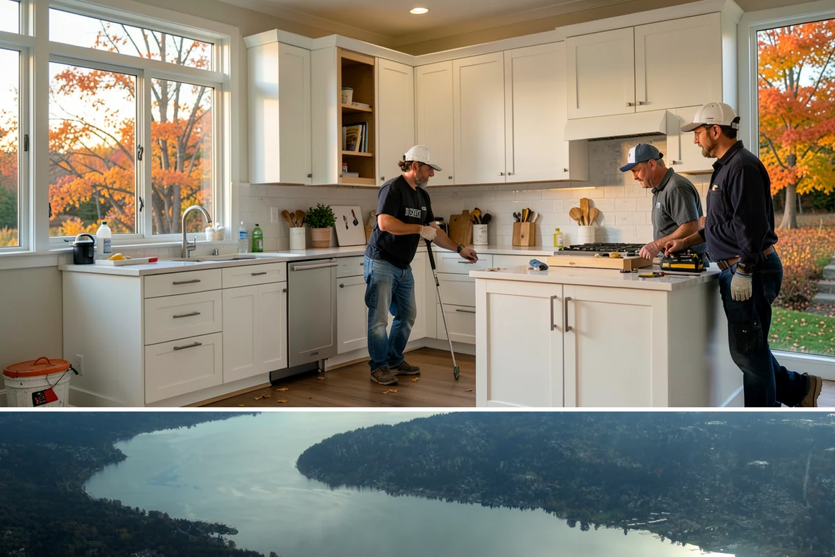Sauna Construction in Sammamish, King County, WA - Saunas can be built any time of year and are especially welcome heading into the cold, damp winter.