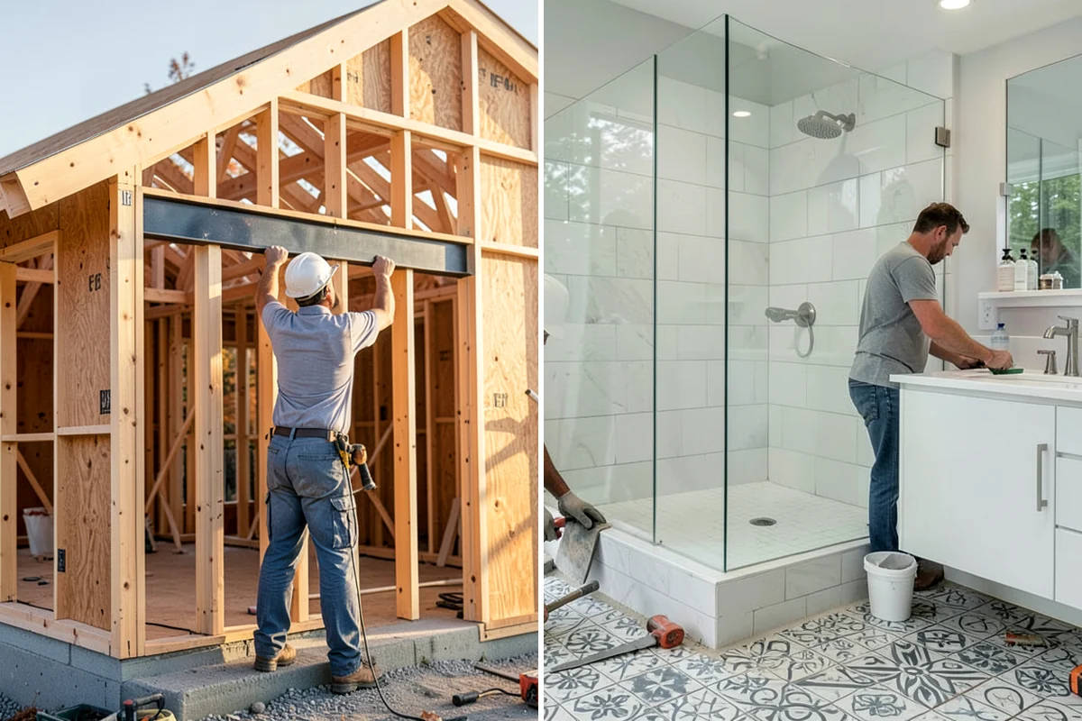 Sauna Construction in SeaTac, King County, WA - We assess the location, power, and ventilation options