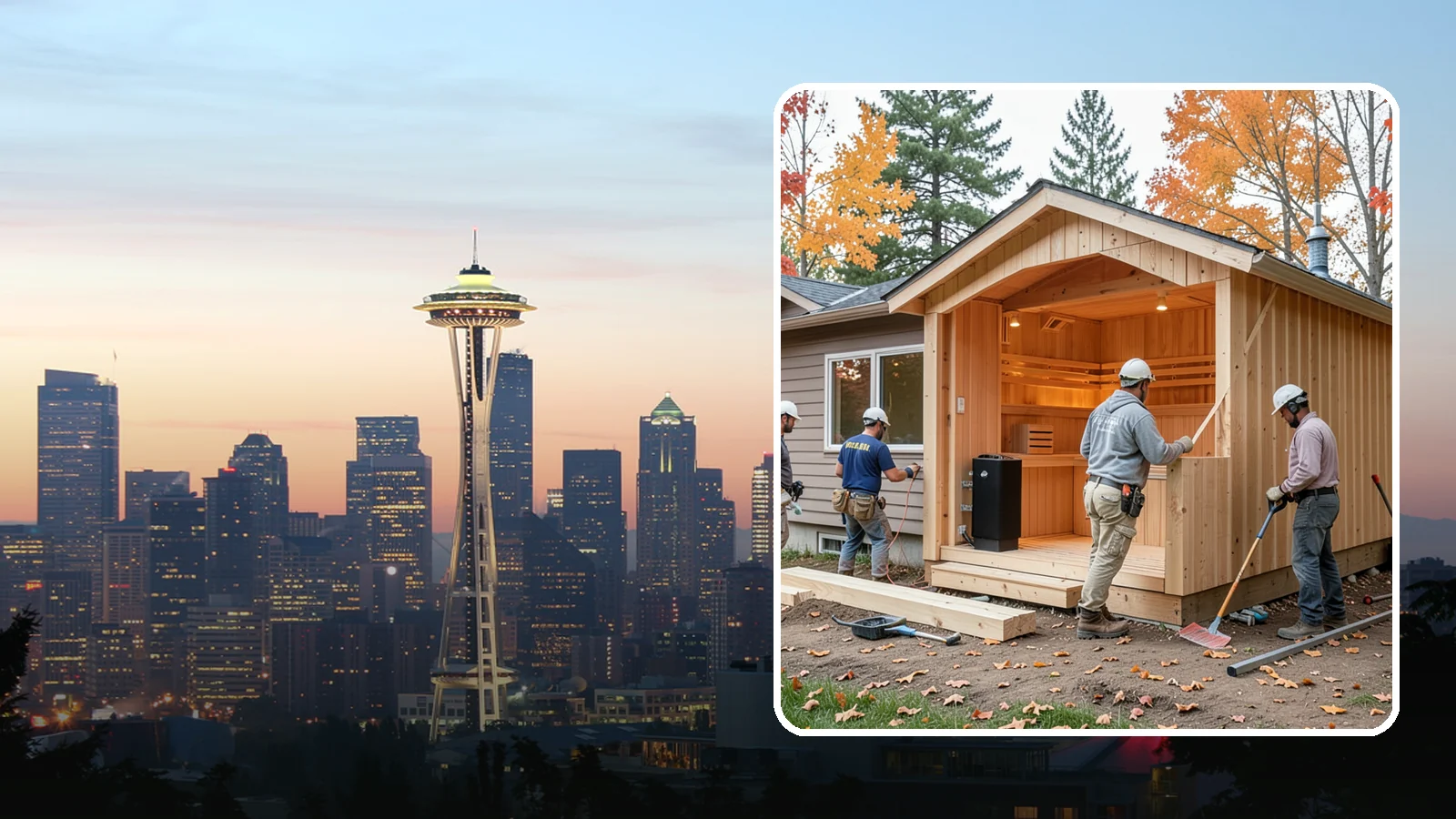 Sauna Construction in Seattle, King County, WA - We build home saunas engineered to handle intense heat and moisture safely for years.
