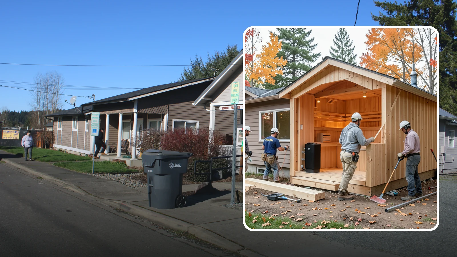 Sauna Construction in South Prairie, Pierce County, WA - We build home saunas engineered to handle intense heat and moisture safely for years.