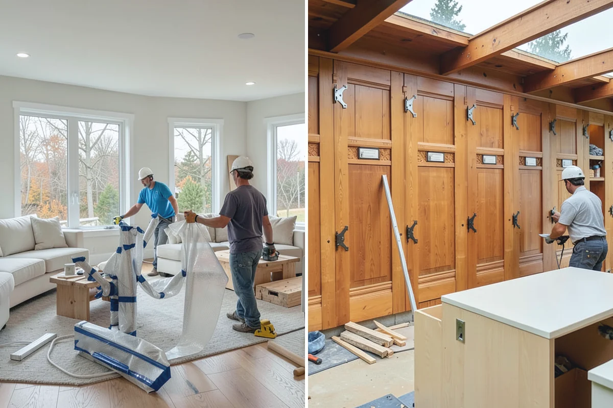 Sauna Construction in South Prairie, Pierce County, WA - We assess the location, power, and ventilation options