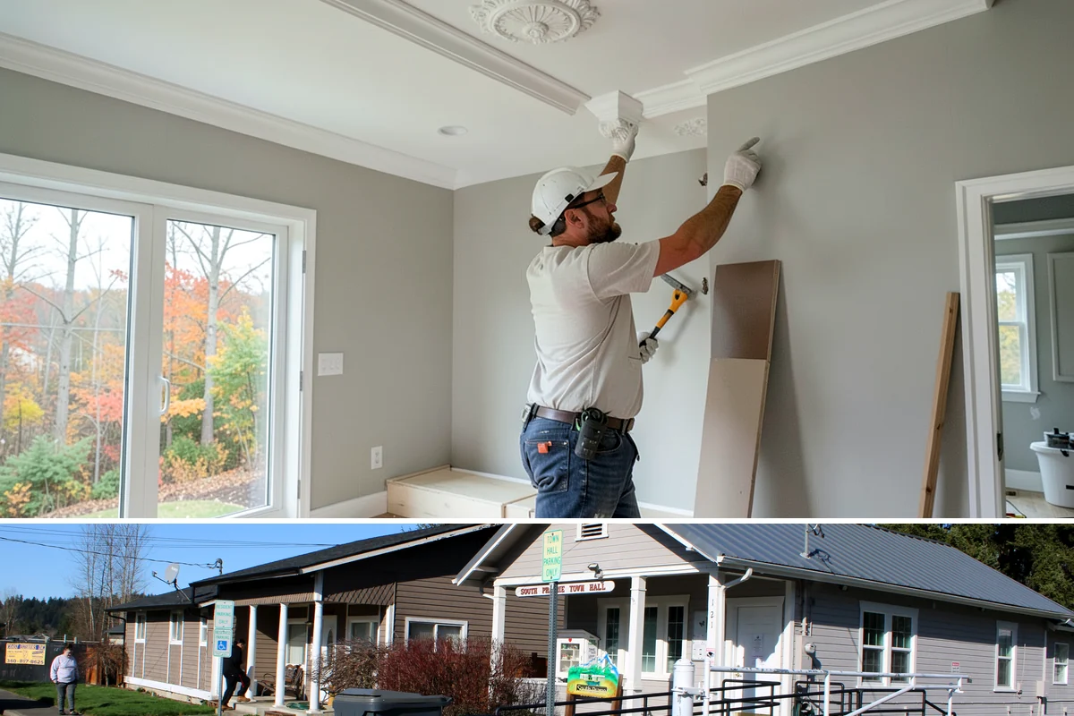 Sauna Construction in South Prairie, Pierce County, WA - Saunas can be built any time of year and are especially welcome heading into the cold, damp winter.