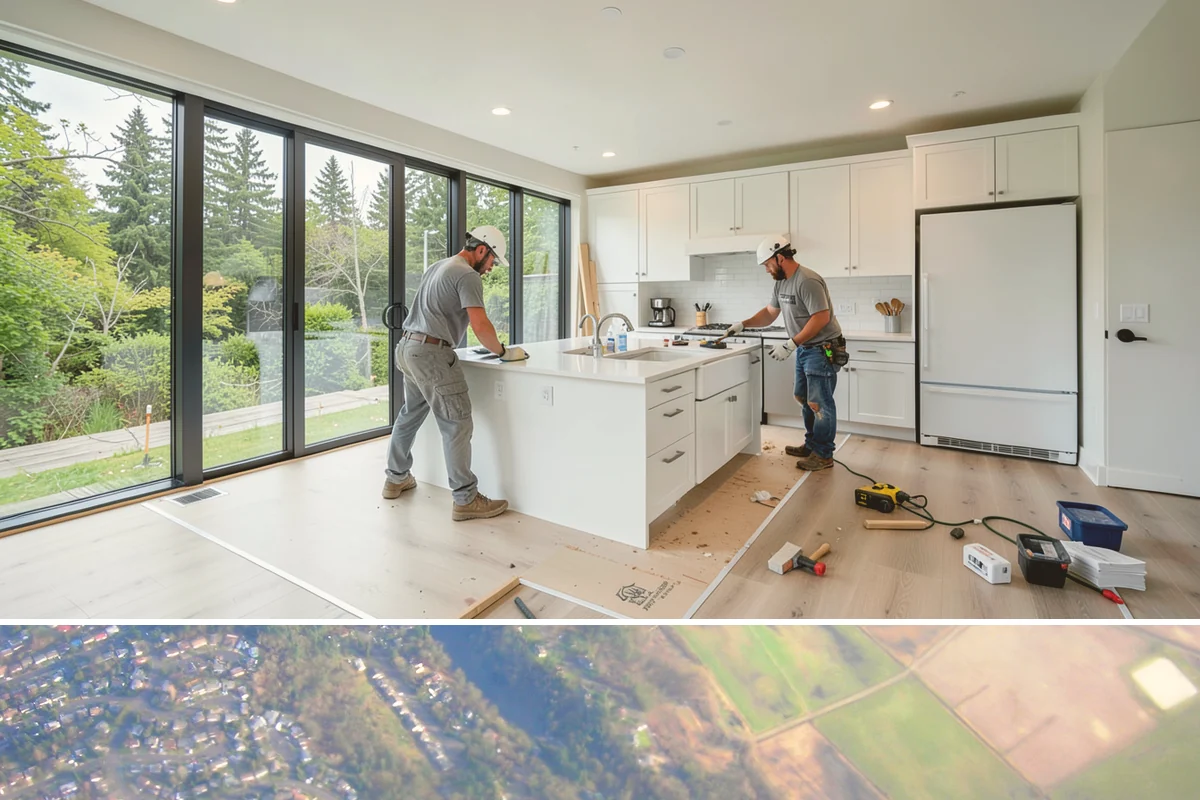 Screen Door Installation in Algona, King County, WA - Spring is the perfect time to add a screen door ahead of the warm, breezy months.