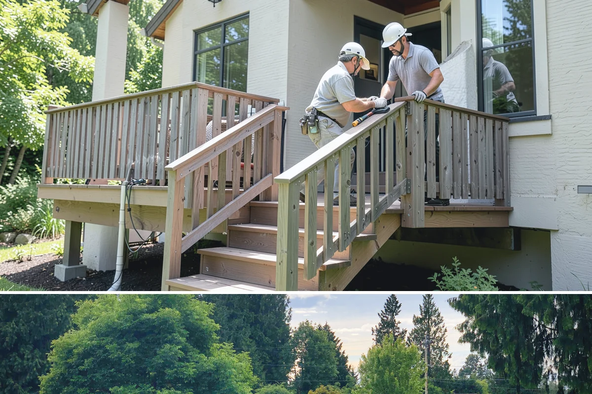 Screen Door Installation in Bonney Lake, Pierce County, WA - Spring is the perfect time to add a screen door ahead of the warm, breezy months.