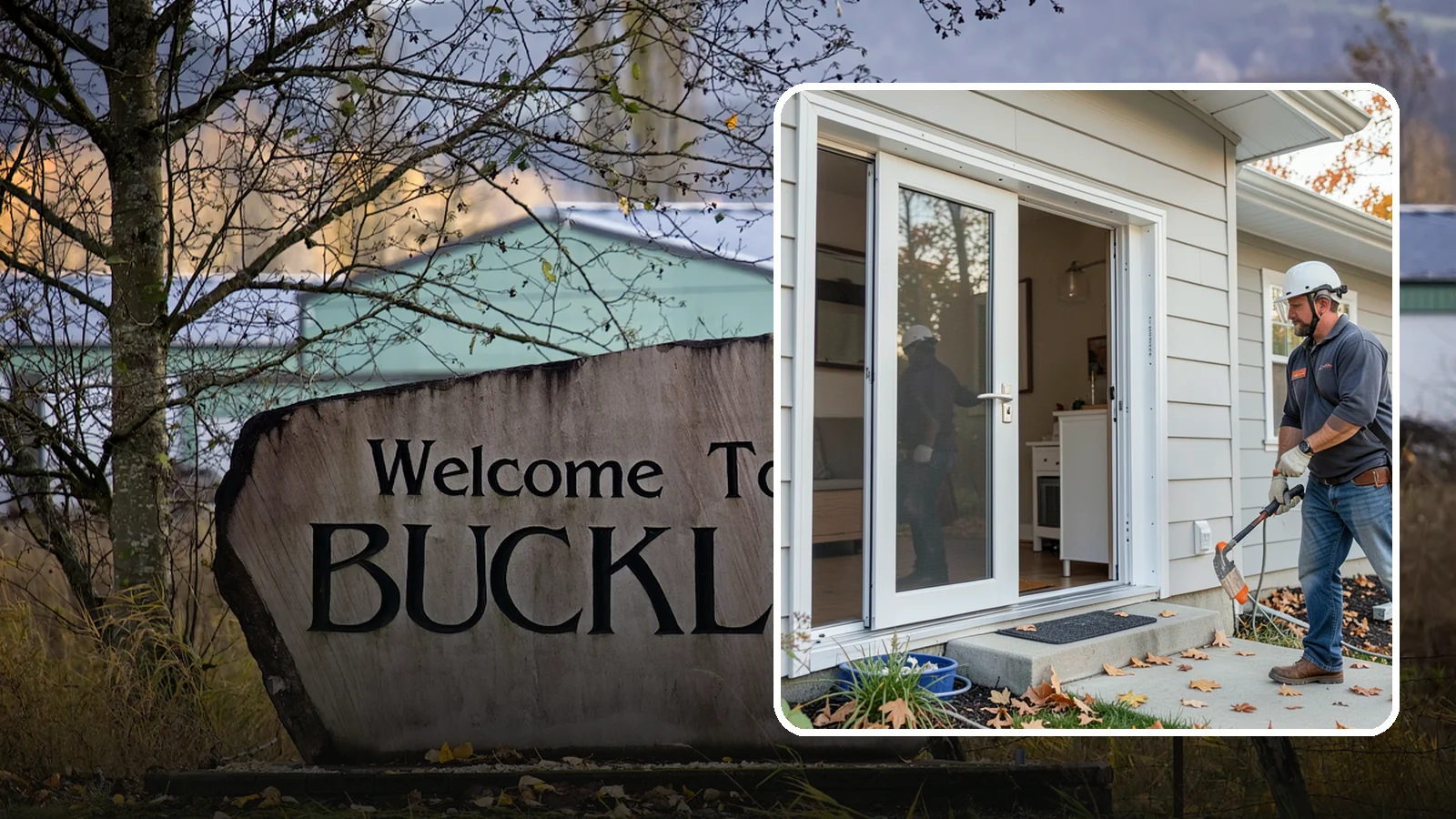 Screen Door Installation in Buckley, Pierce County, WA - Screen doors that invite fresh Northwest air inside while keeping insects out.