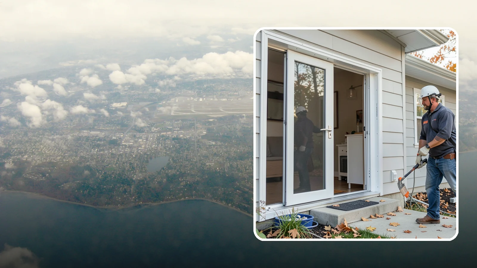 Screen Door Installation in Burien, King County, WA - Screen doors that invite fresh Northwest air inside while keeping insects out.