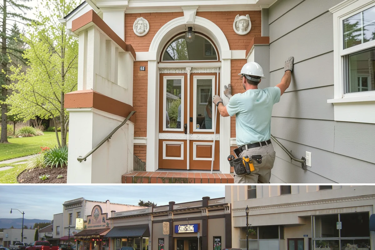 Screen Door Installation in Burlington, Skagit County, WA - Spring is the perfect time to add a screen door ahead of the warm, breezy months.