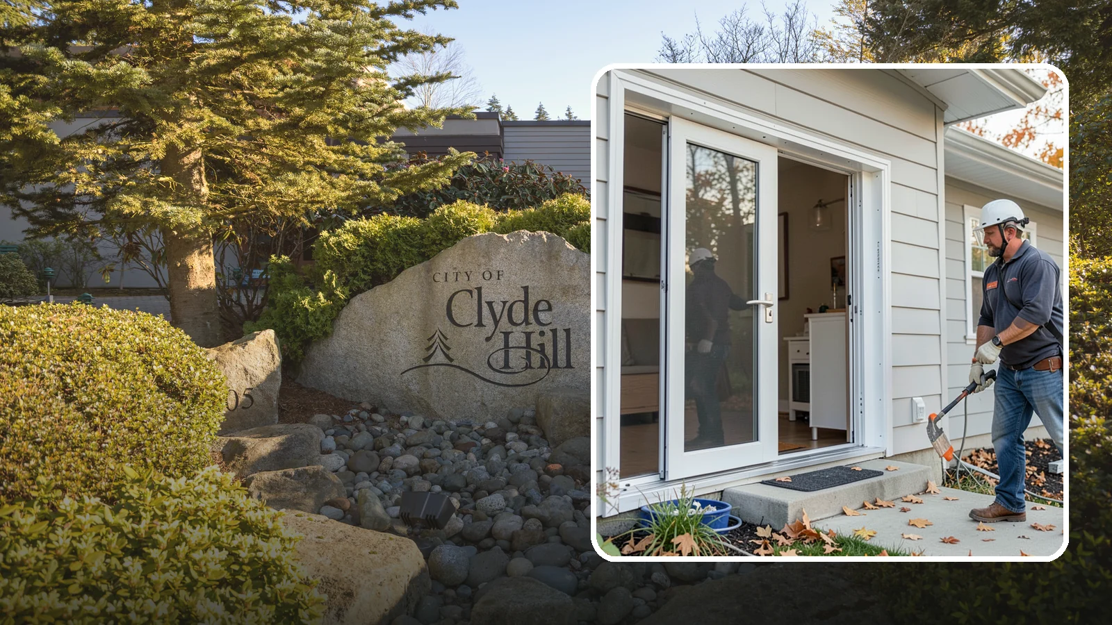 Screen Door Installation in Clyde Hill, King County, WA - Screen doors that invite fresh Northwest air inside while keeping insects out.