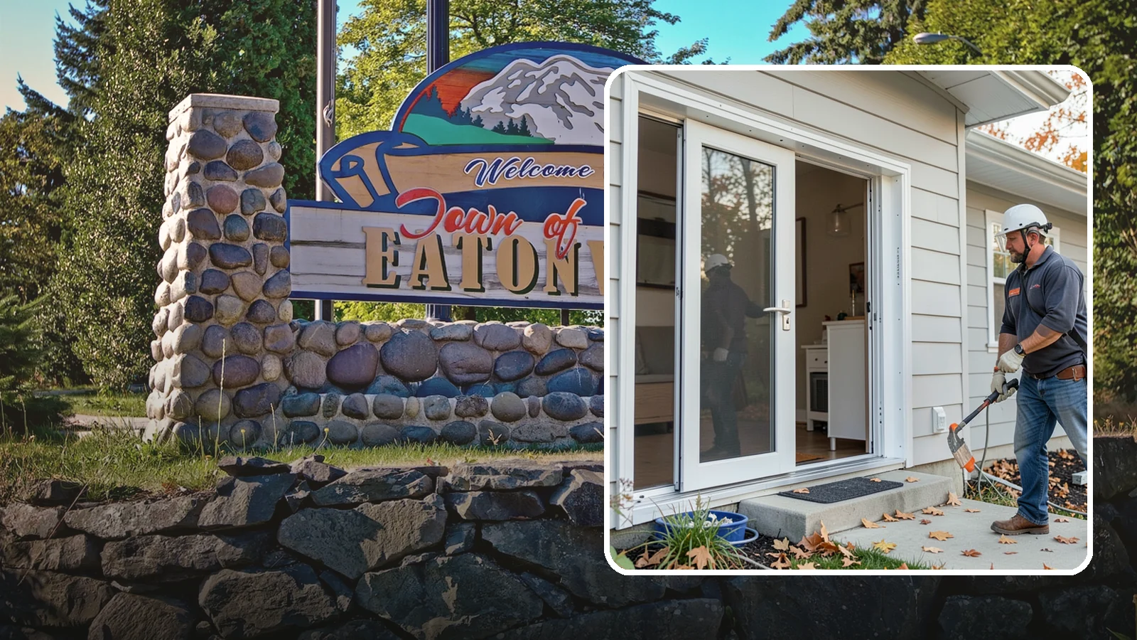 Screen Door Installation in Eatonville, Pierce County, WA - Screen doors that invite fresh Northwest air inside while keeping insects out.