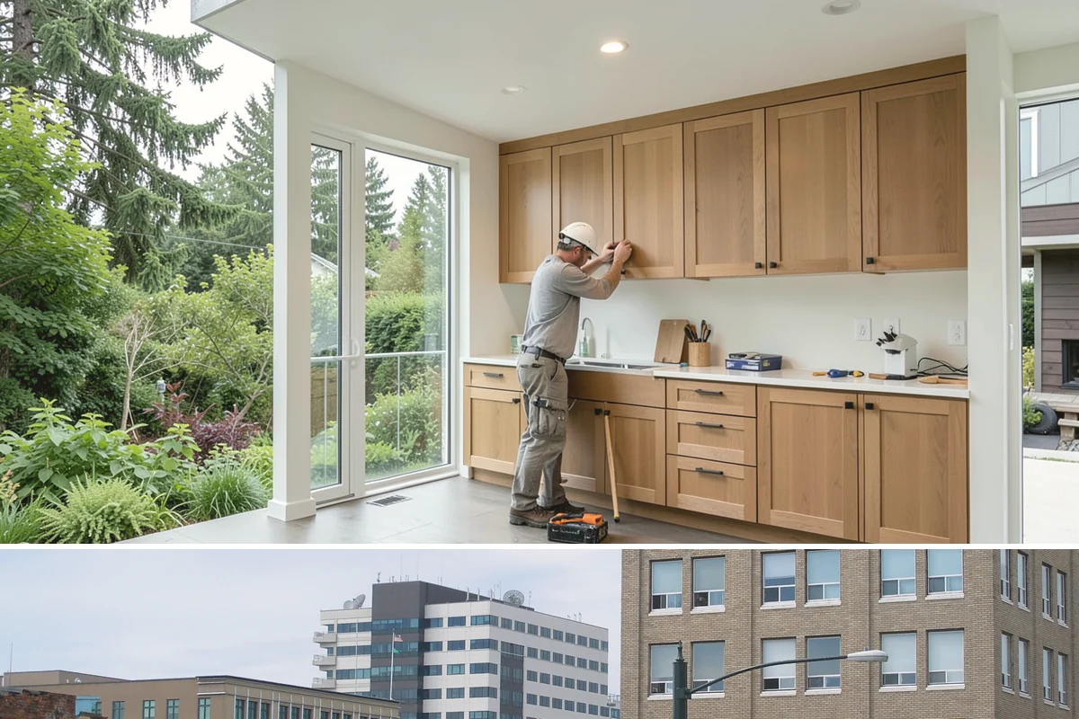 Screen Door Installation in Everett, Snohomish County, WA - Spring is the perfect time to add a screen door ahead of the warm, breezy months.